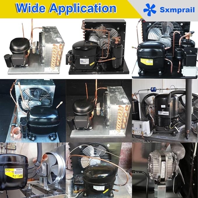 Condenser Fan Motor AC 120V 60Hz 1550rpm 16/60W 0.8A 3 WIRE