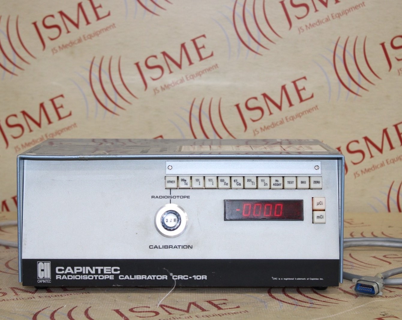 Capintec CRC-10R Radioisotope Dose Calibrator w/ Cables