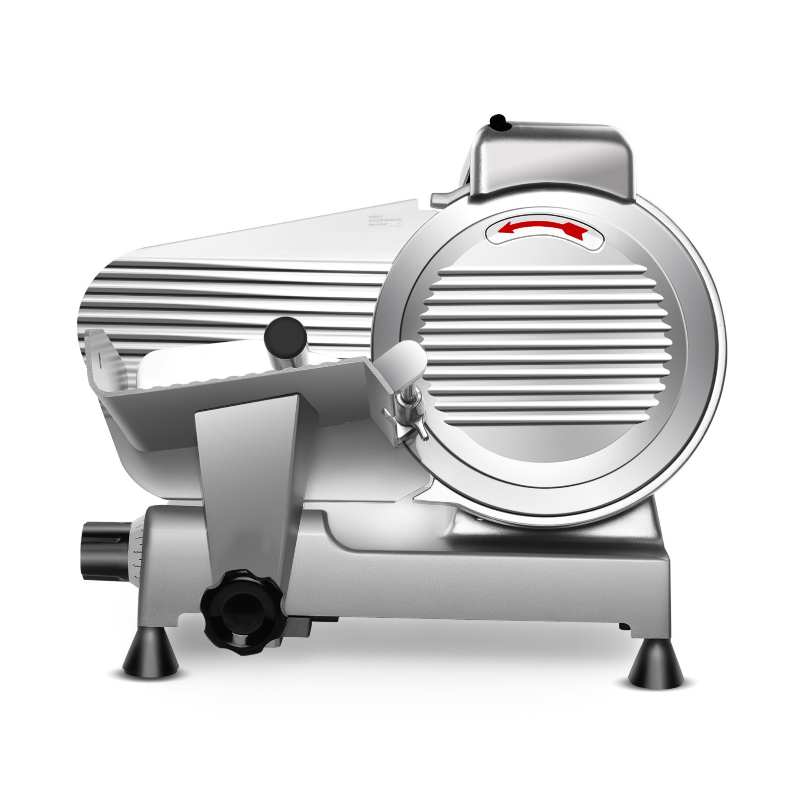 10inch Commercial Meat Slicer 240W Electric Frozen Meat Cheese Food Slicer New