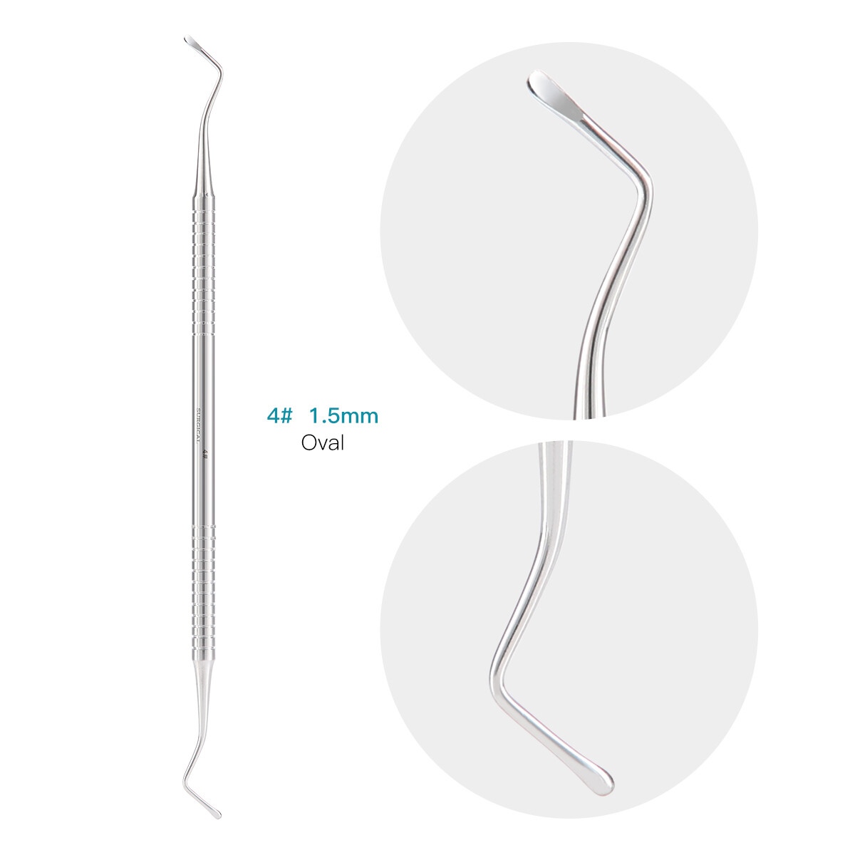 Dental Spoon Excavator Double Ended Restorative Surgical Instruments