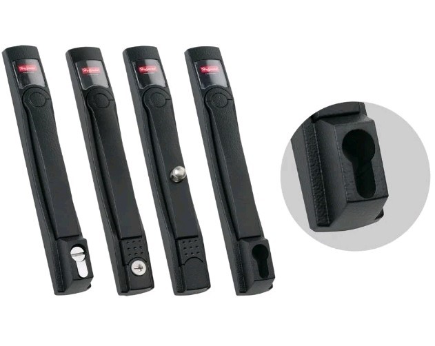 ProLine Flush Swing Handle DIN Profile, 10.67×1.50×1.57 NVENT Hoffman