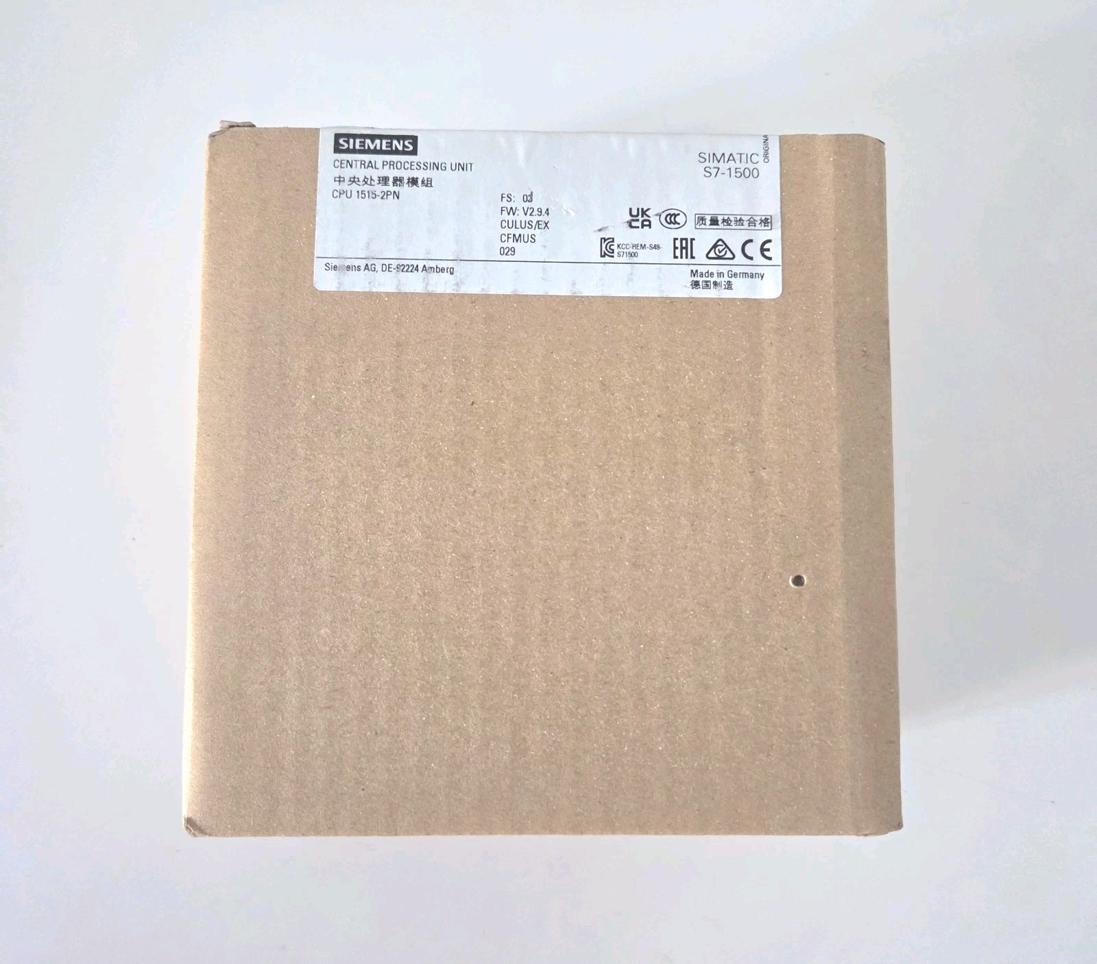 Siemens 6ES7515-2AM02-0AB0 515-2AM02-0AB0 New Sealed [12 Months Warranty]