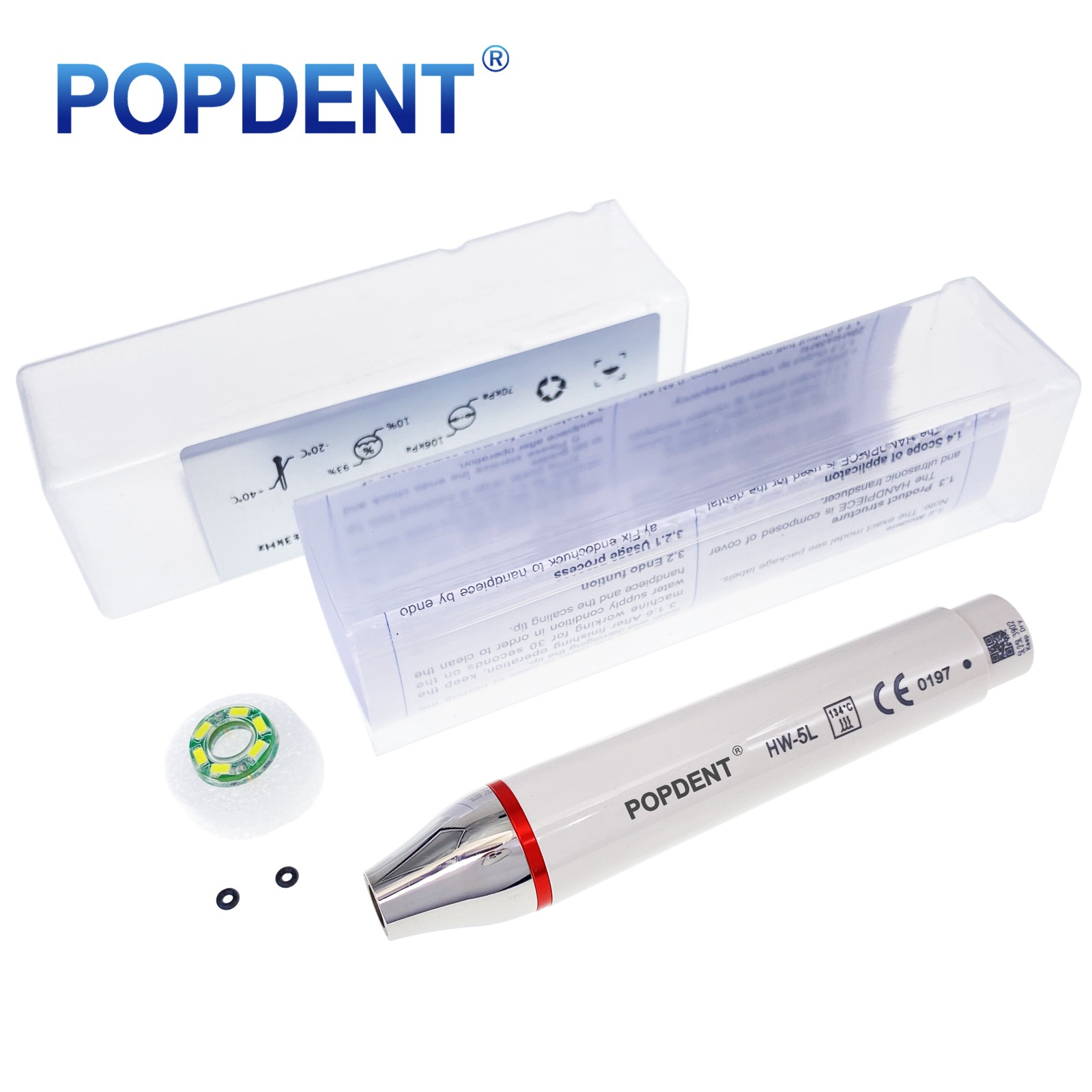 HW-5L Dental Ultrasonic Scaler Handpiece with LED Fit EMS SATELEC SKYSEA VRN