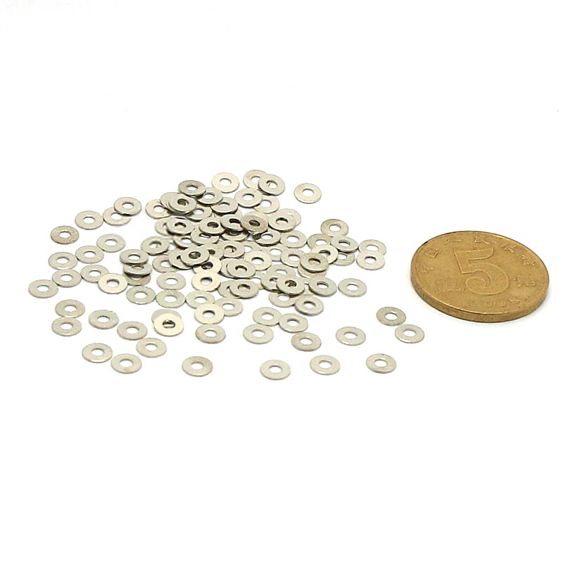 Flat Washers 1.1/1.2/1.3/1.4/1.5/1.6/1.7mm Miniature Gasket Iron/Stainless Steel