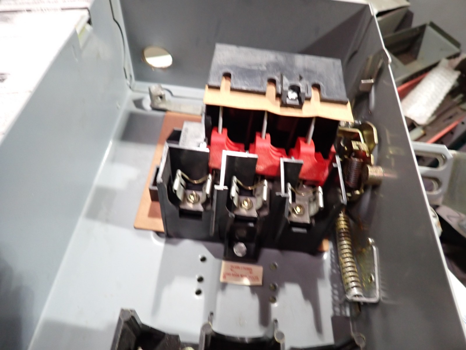 Square D PQ3603G 30 amp 600v Fusible 3 Phase 3 Wire Busway Switch BP559