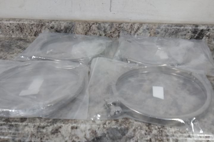 VNE Corporation 13MHHM10.0 4 Pk 10 In Tube OD 304SS Single-Pin Heavy Duty Clamp