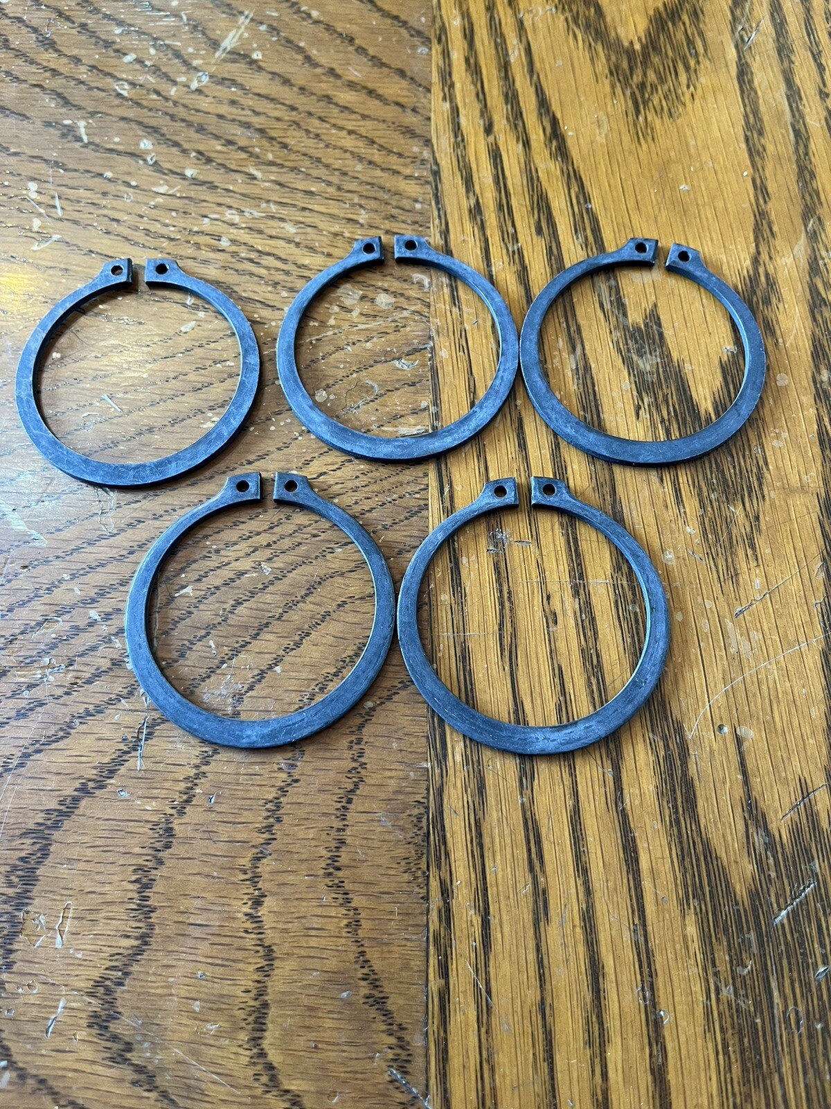 FASTENAL EXTERNAL SNAP RINGS 1.969” or 50 MM NEW DIN471 Steel Qty-5 (open box)