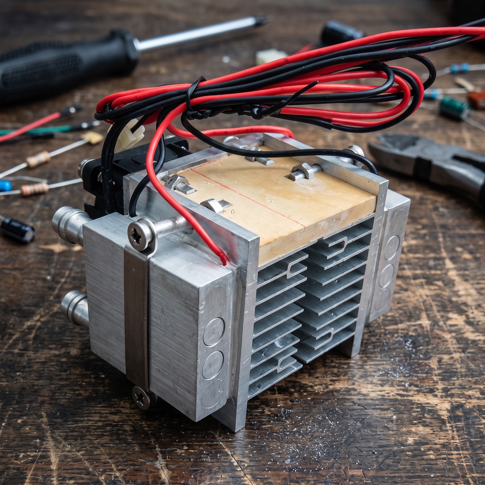 DIY 12V Peltier Cooler Water Cooling Heatsink Module for Refrigeration System