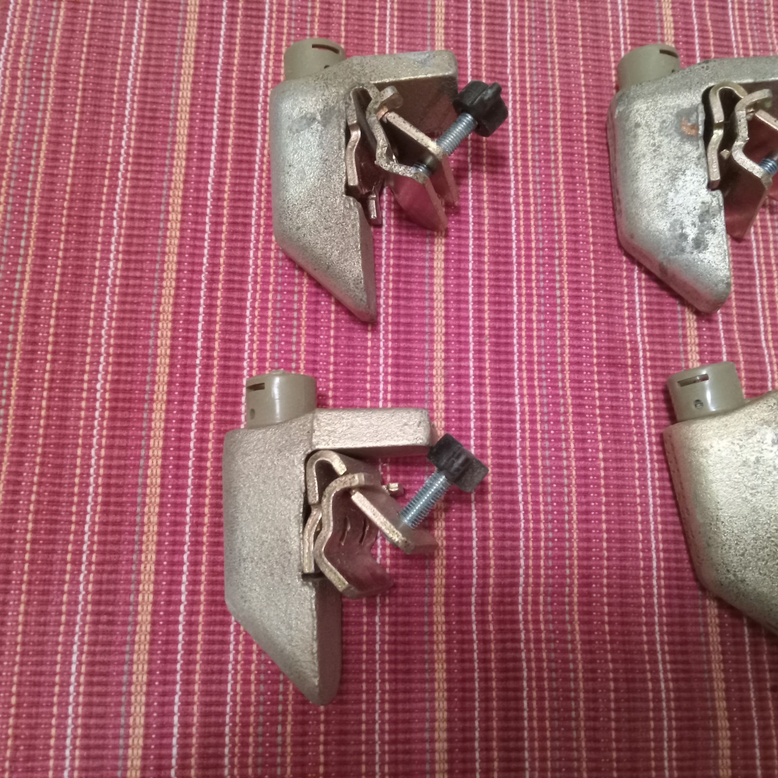 Inner-Tite Jiffy Lock Clamps Lot Of 7 Used