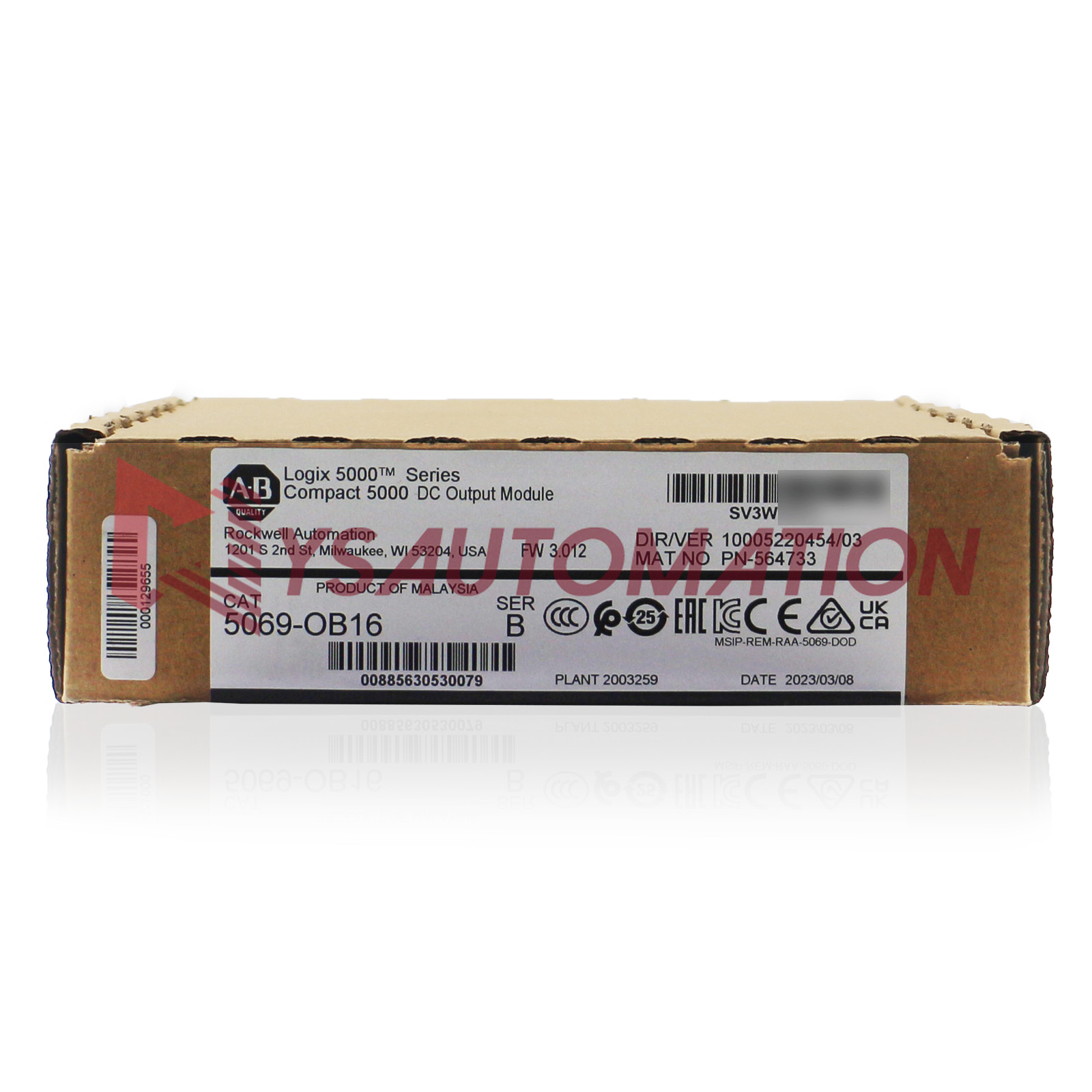 New Allen Bradley 5069-OB16 Compact I/O 16 Channel 24V DC Source Output Module