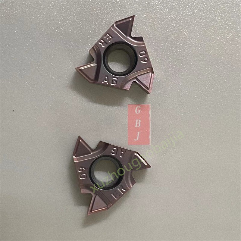 10pcs 16ERM AG60 LF6018 External thread turning insert 16ER AG60 0.5-3.0mm IC3/8