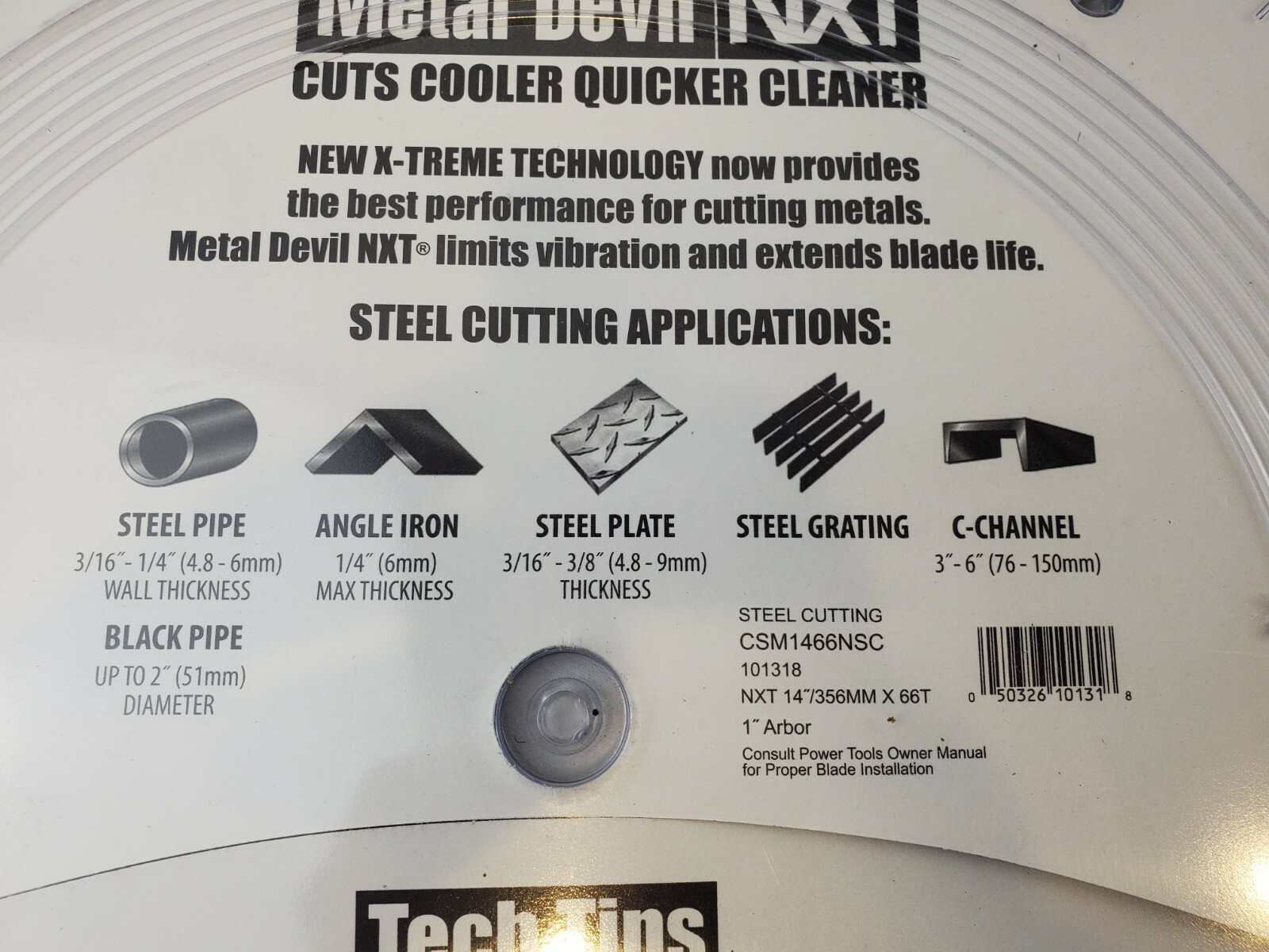 MK Morse CSM1466NSC Metal Devil NXT Circular Saw Blade 14-Inch Diameter 66 Teeth