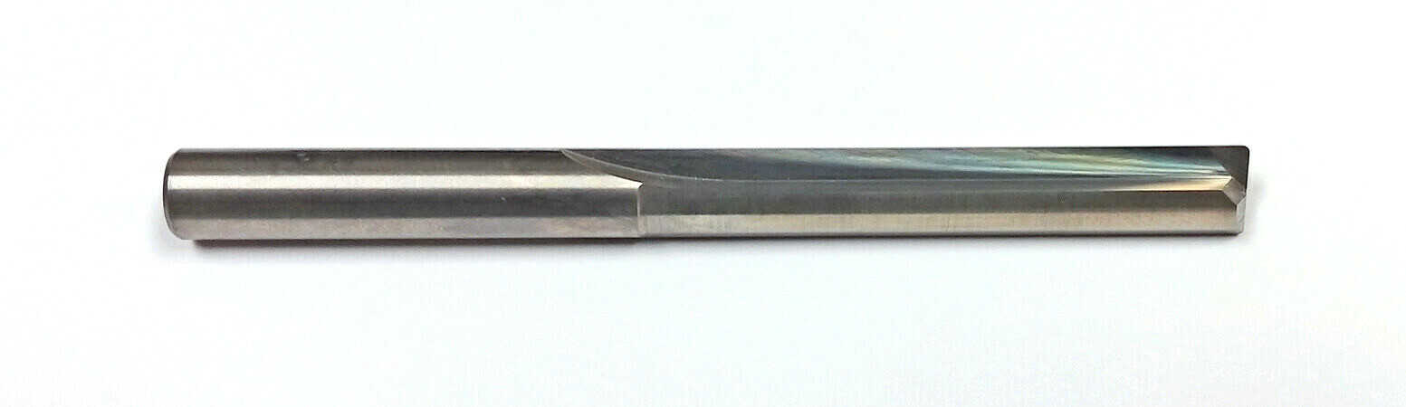 W (.386″) Carbide Straight Flute Drill Flat Bottom Radius .025″ MF00321191