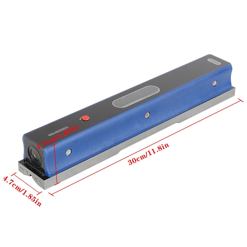 MASTER PRECISION LEVEL FOR MACHINIST TOOL 0.02mm/m ACCURACY 300MM 12″