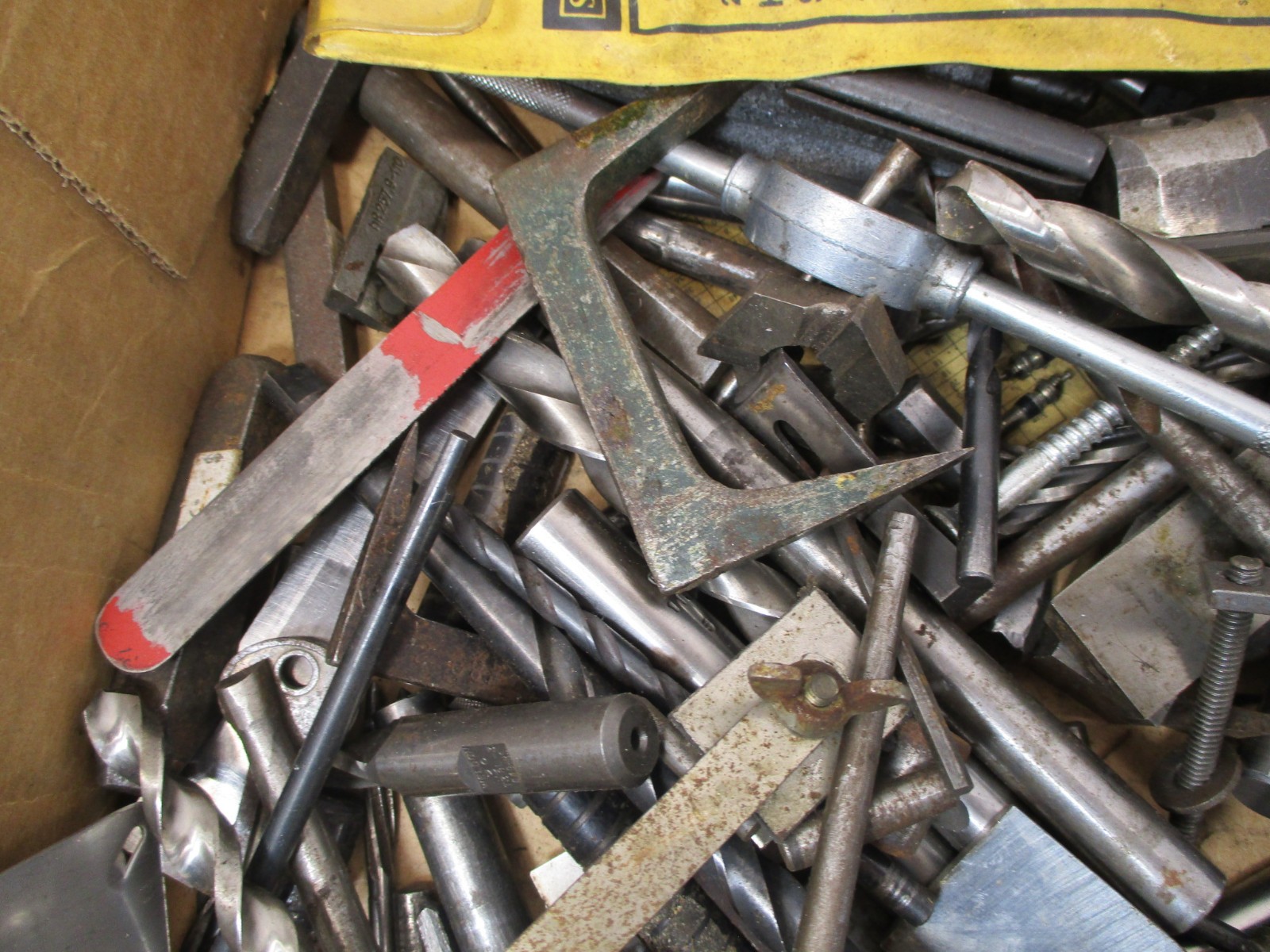 25 # POUNDS Machinist Parts Pieces Bits Hand Tools Hardware Doo Dads Scrap GC