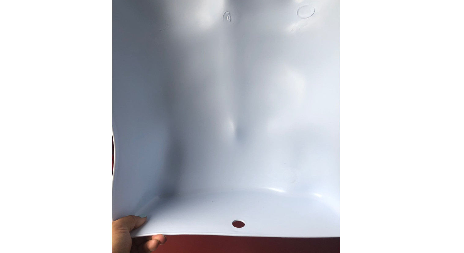 Clothing Display Shirt Form Fits S – L Hanging Male Mannequin White Hollow Back