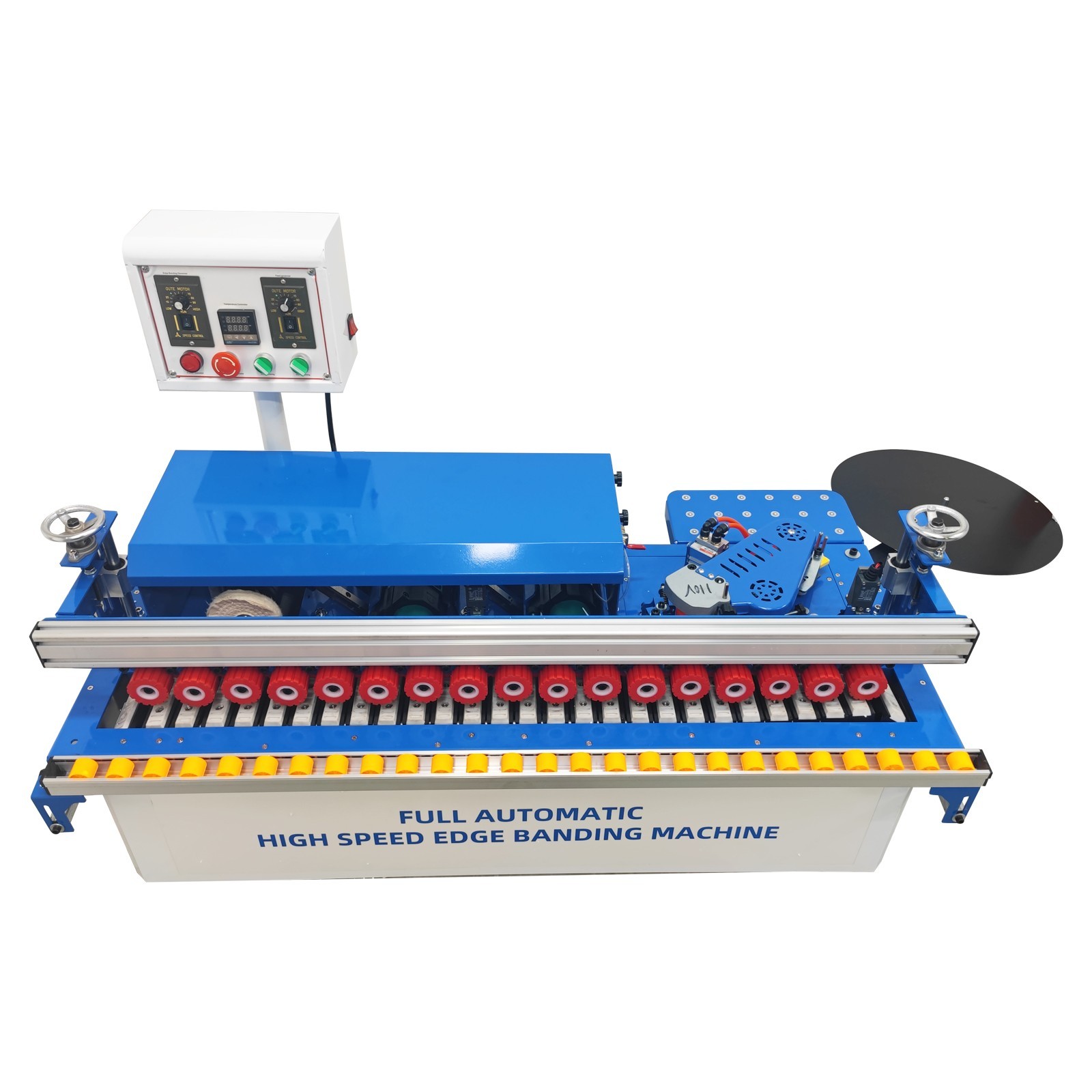 110V Woodworking Edge Bander Edge Banding Machine for Straight and Curved Edges