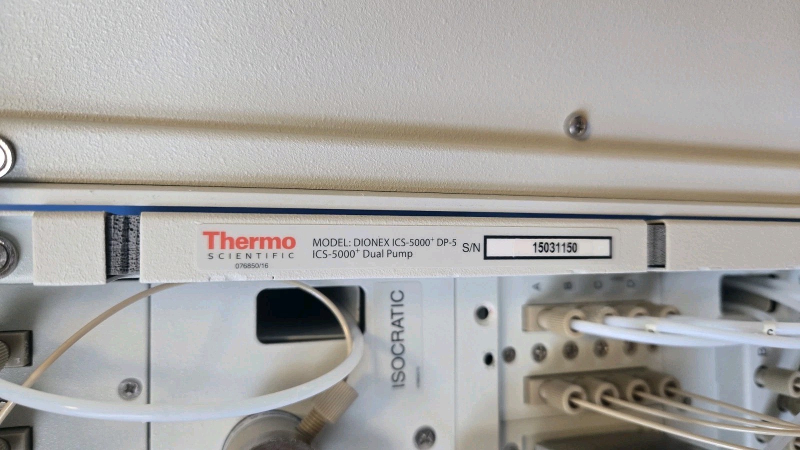 Thermo Scientific Dionex ICS 5000+ DP Dual Pump ION Chromatography DP-5/SP-5