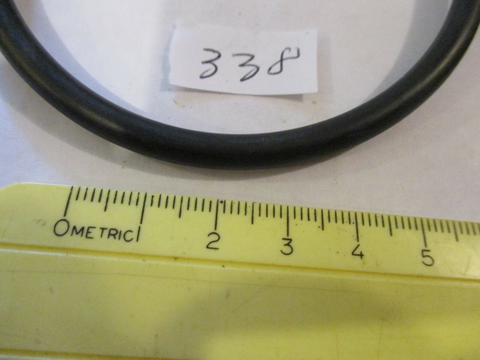 338 O-ring 3-1/8″ ID x 3-1/2″ OD x 3/16″ thick. Buna-70. Quan 2