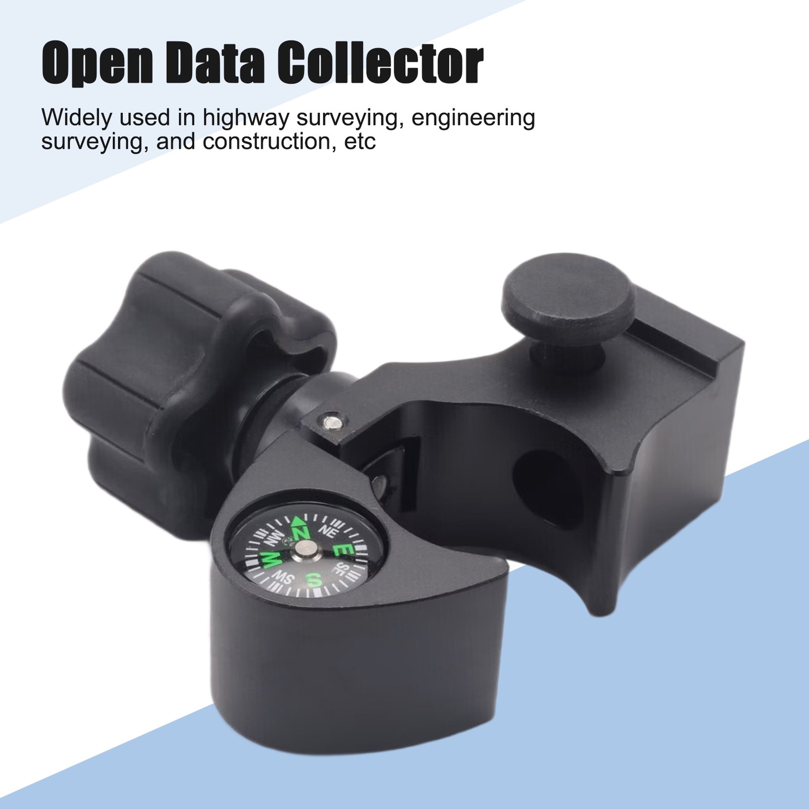 Range Pole Cradle Bracket for Trimble Handheld Open Data Collector with 2286
