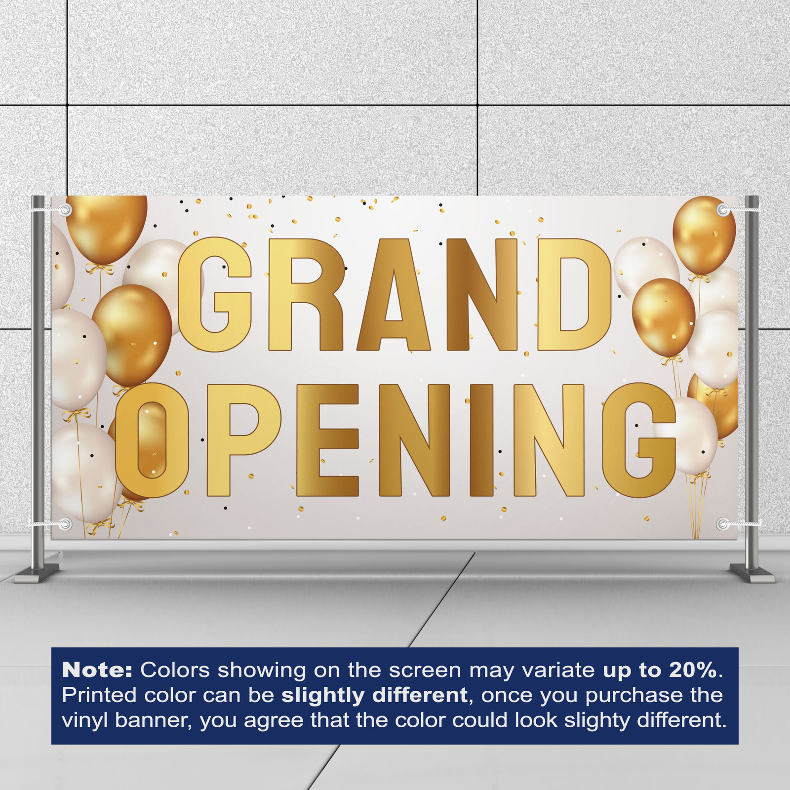 Grand Opening Banner 13 oz Heavy Duty Vinyl Grand Opening Sign – Inaugurations