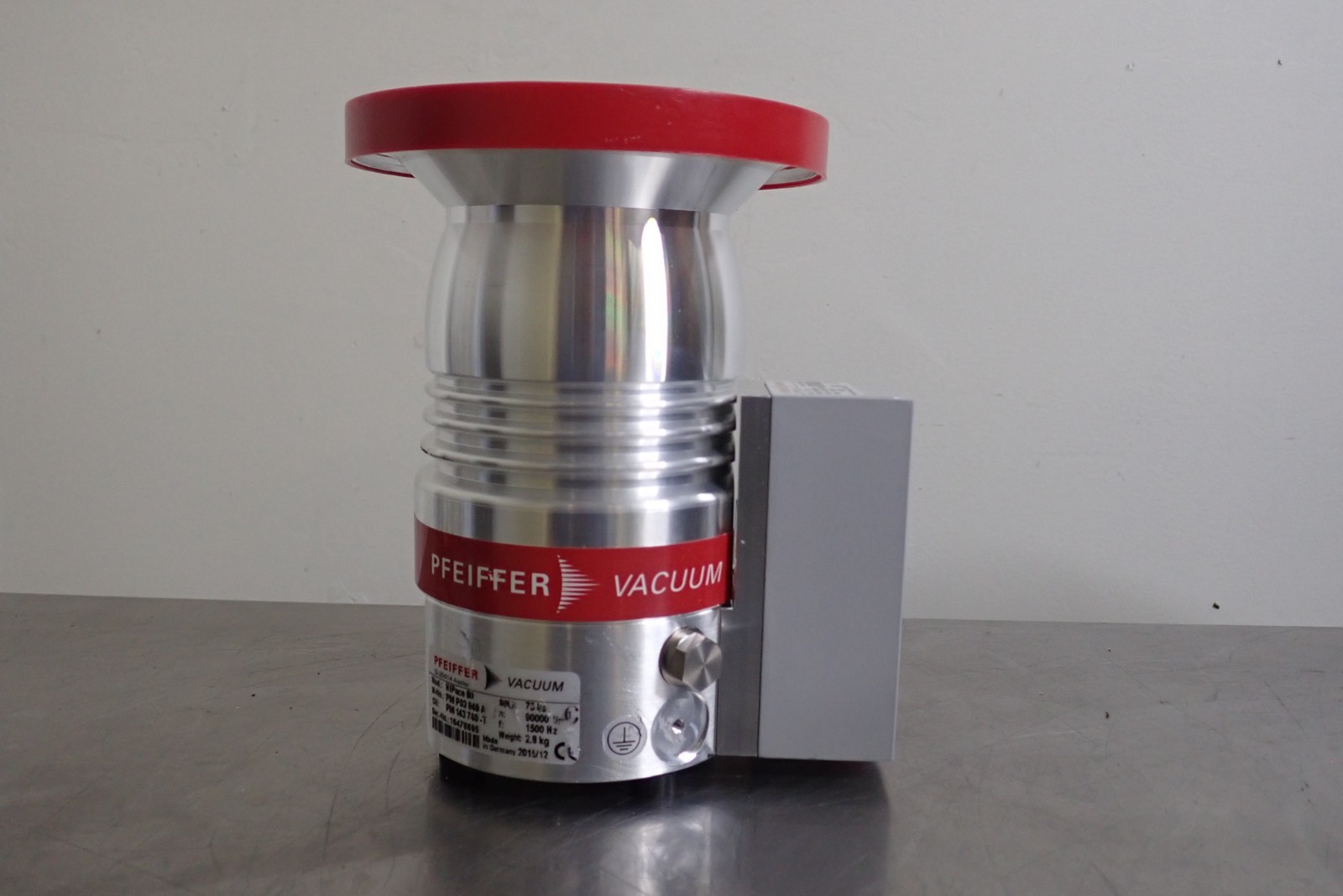 Pfeiffer HiPace 80 / Agilent G3170-80161 Turbo Vacuum Pump w/ Controller TC 110