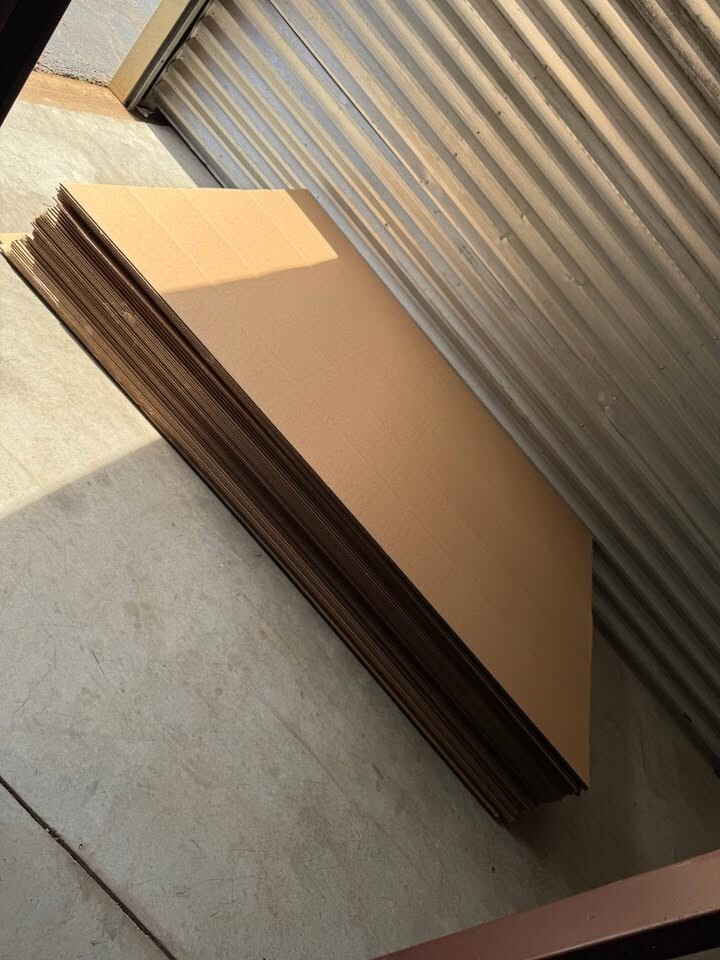 10 Large Hard2Find 75″x100″ Double Wall 275 Lbs, Corrugated Cardboard Sheet Pads
