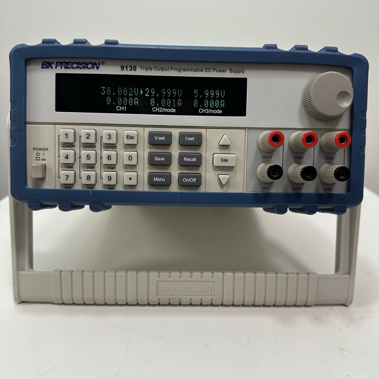 BK Precision 9130 0-30V Triple Output Programmable DC Power Supply/30Day Wrnty