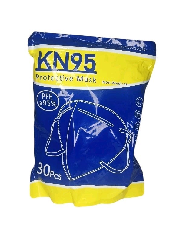 MISSAA KN95 Protective Face Masks 5 Layers Disposable 30pcs GB2626-2019 Standard