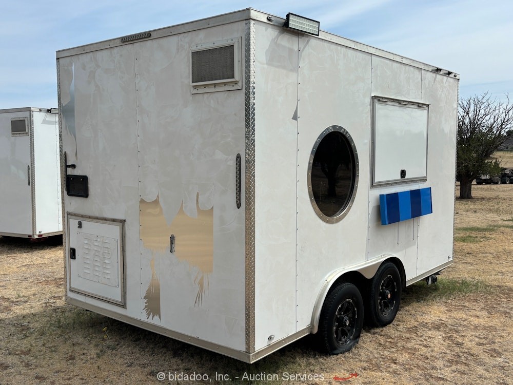 2023 Keystone DNV8.514F90 16′ T/A Commercial Food Concession Trailer bidadoo