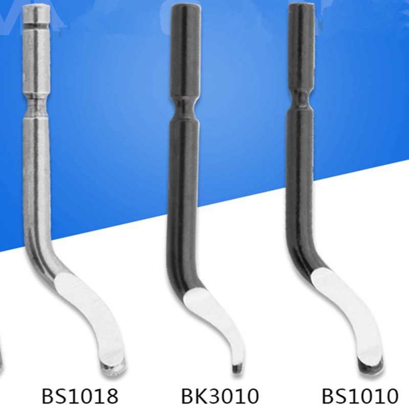 Aluminum Handle With 15 Steel Blades Metal Resin PVC Plastic Deburring Tool