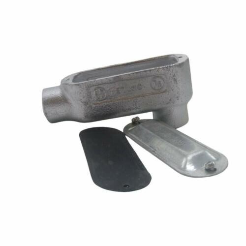 ⚡️3/4″ LB Format Conduit Body Malleable Iron Form 35⚡️With Cover and Gasket