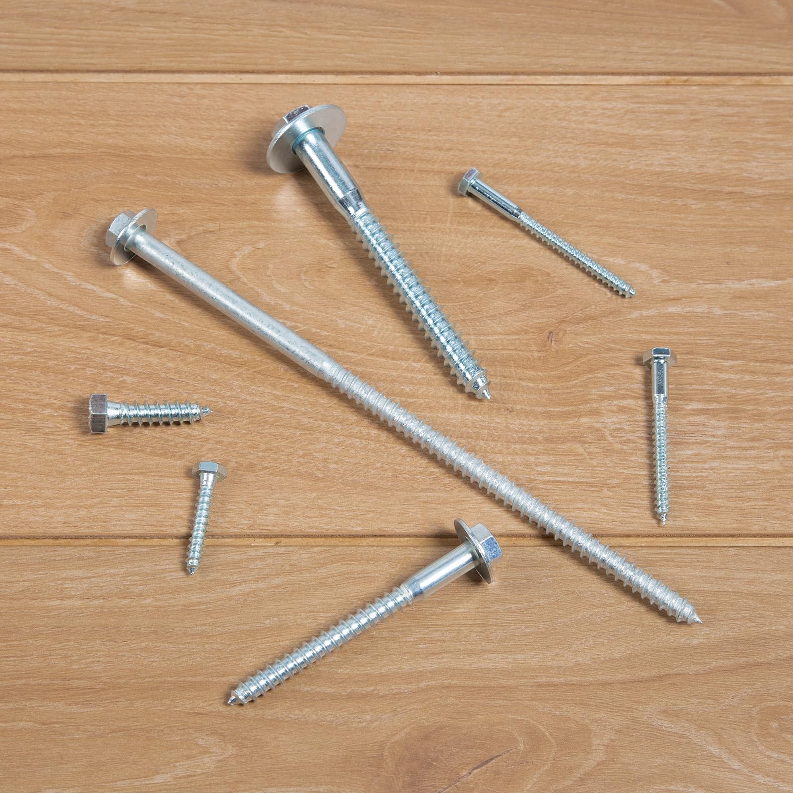 1/2″ x 14″ Lag Bolts (12 PCS) 1/2 inch Lag Screws for Wood, Heavy Duty Hex He…