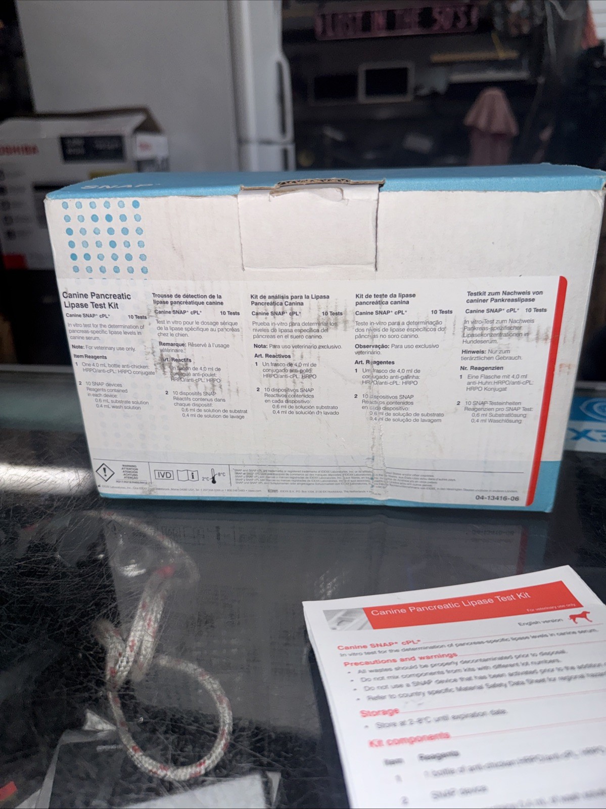 Idexx SNAP Feline Triple CANINE SNAP CPL HTWM (10 Tests) Expires 09/2026