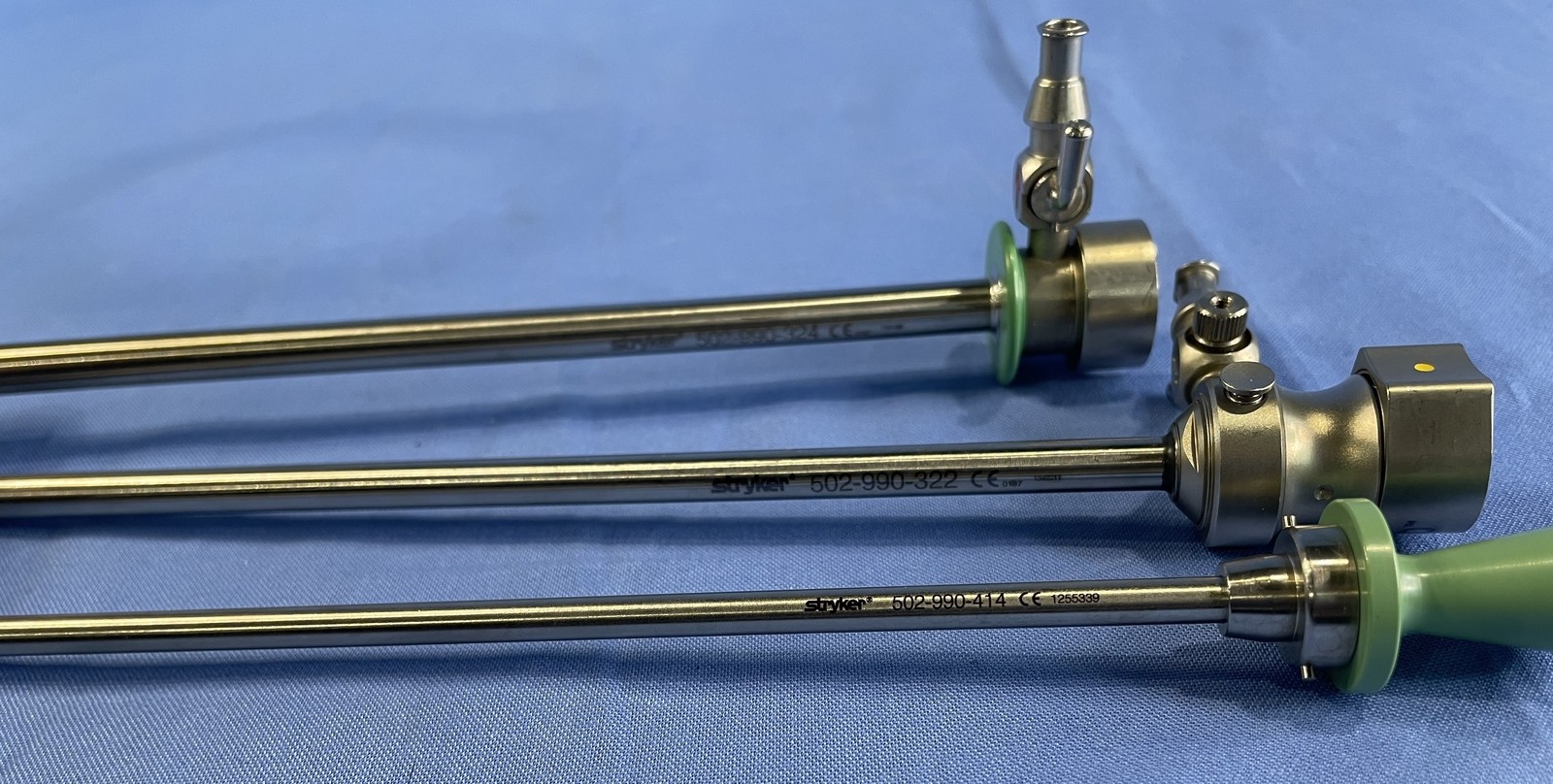Stryker Resectoscope Set (3 Pieces): Outer Sheath, Inner Sheath, Obturator
