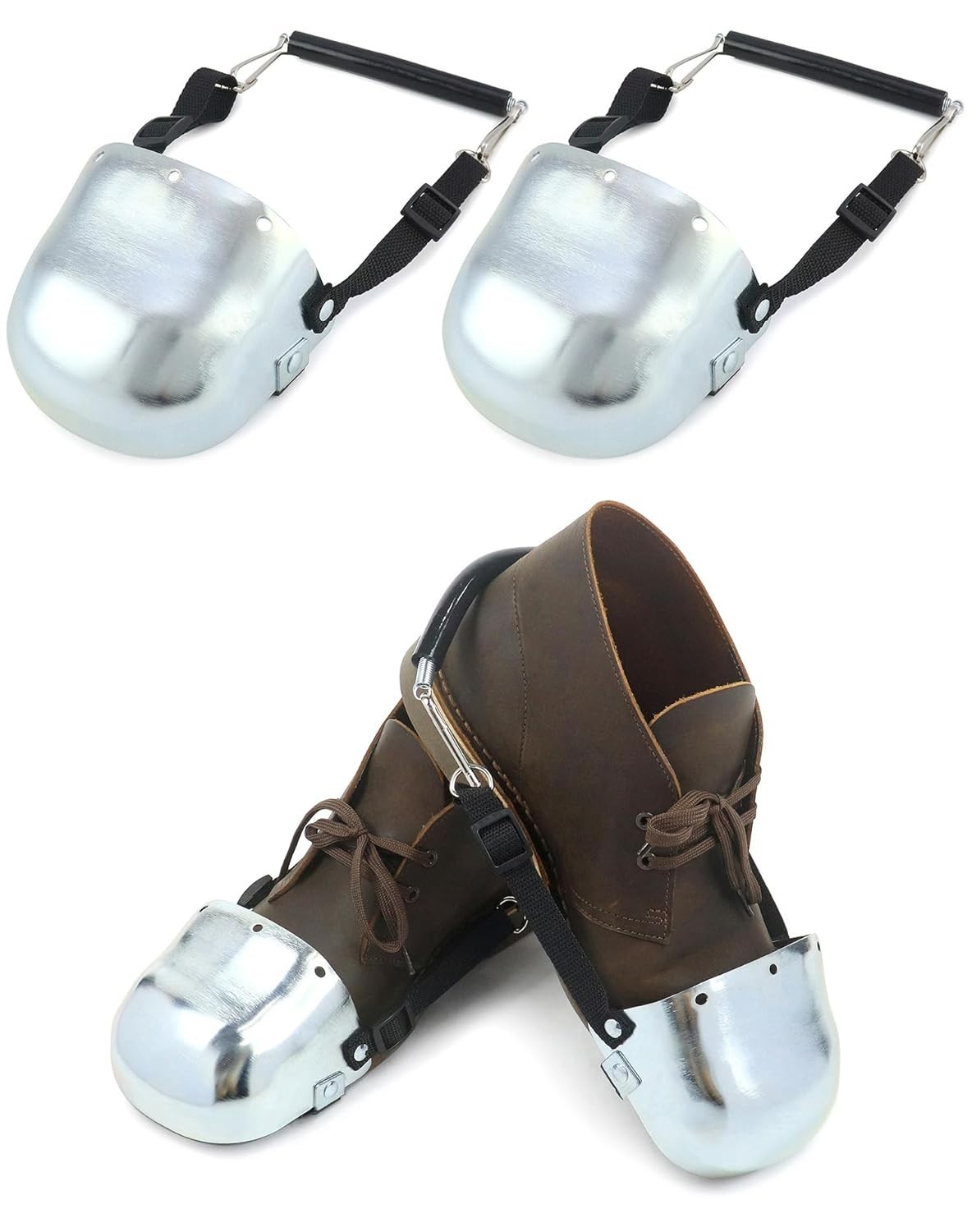 Lightweight Adjustable Foot Guards with Metatarsal Protection – Adult Size