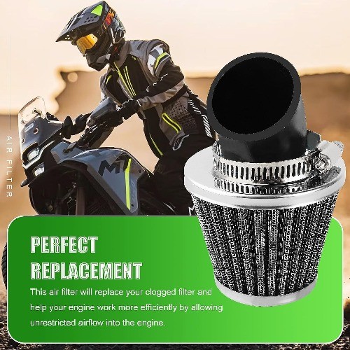 45 Degree Angled 48mm 49mm 50mm (1.89inch) Air Filter for 50cc Size: 48mm-50mm
