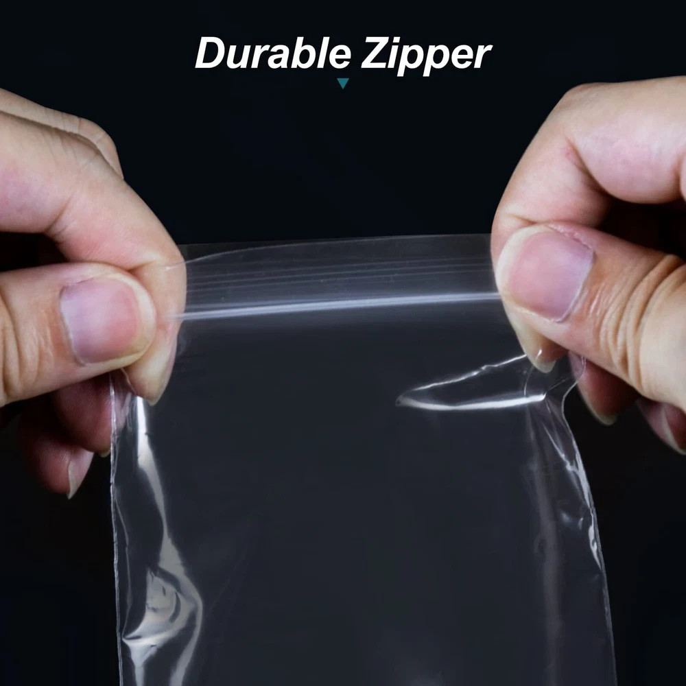 Small Plastic Bags Mini Zip Lock Bags for Jewelry Pill Candy Assorted 500 Pcs