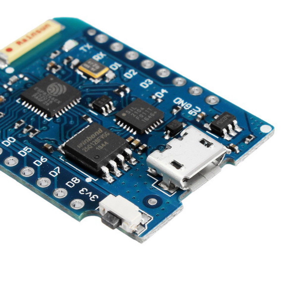 D1 Mini Pro NodeMCU WiFi LUA ESP8266 ESP-12 WeMos Microcontroller w/ Antenna US