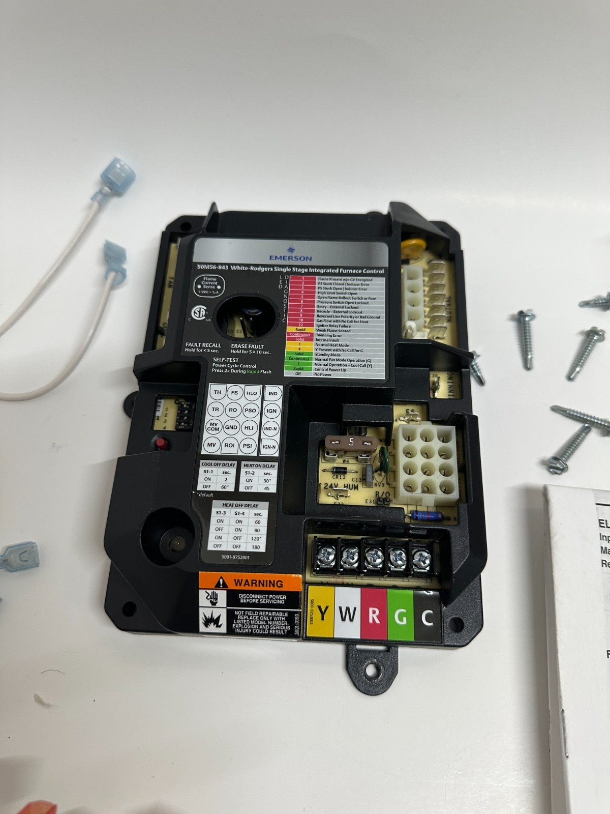 White-Rodgers 50M56U-843 Rodgers Universal Integrated Control
