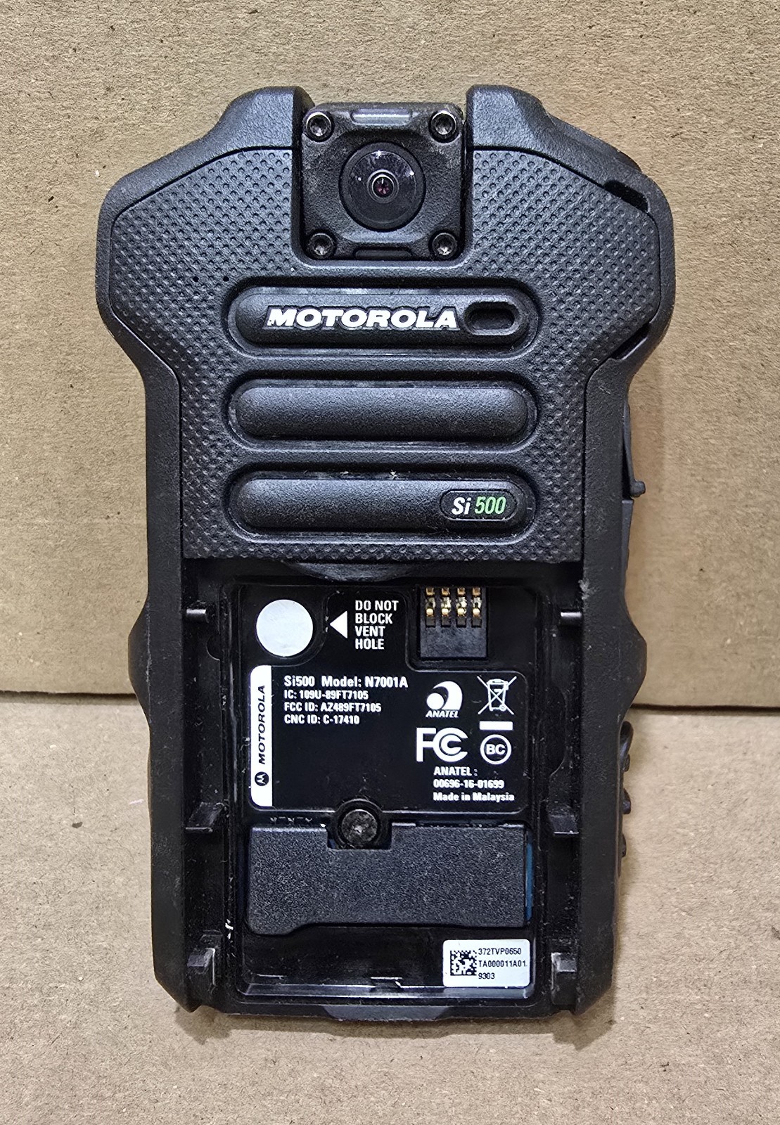 Motorola Si500 M7001A Video Speaker Microphone Body Camera With Accessories Lot1