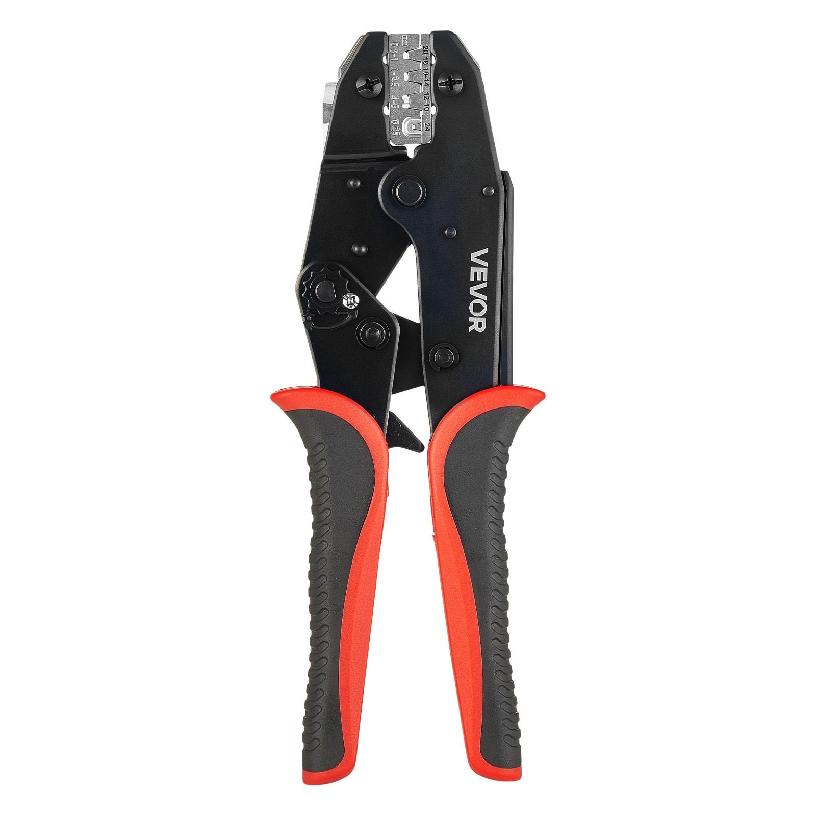 24-10 AWG Ratcheting Wire Crimping Tool Electrical Terminal Pliers
