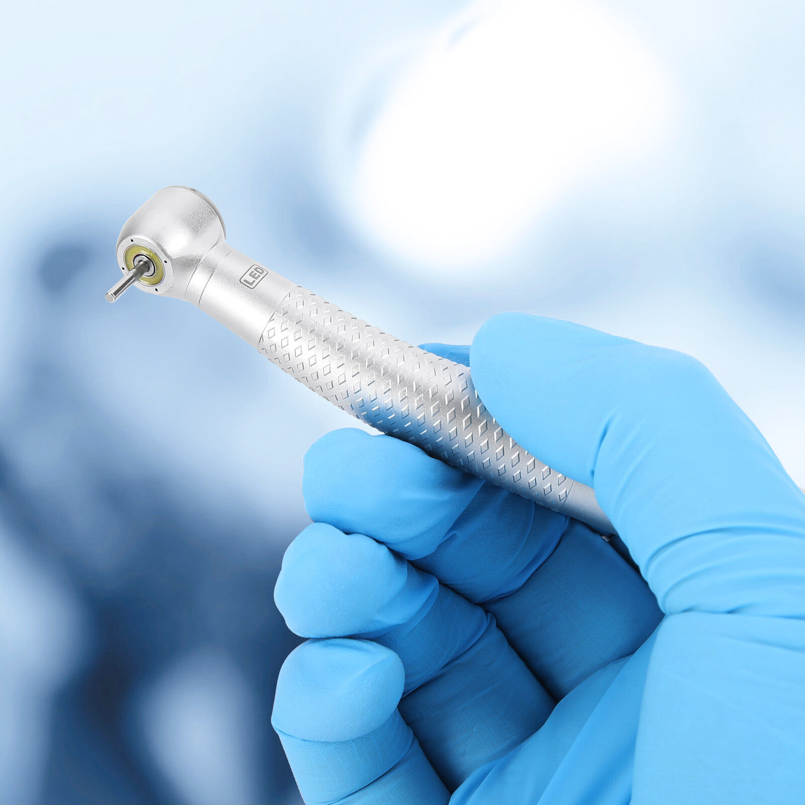 COXO High-speed Air Turbine LED Handpiece W/ Generator, 300,000~400,000rpm 4hole
