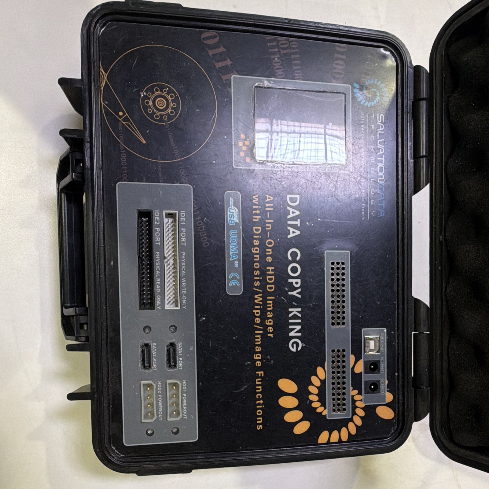SalvationDATA Data Copy King All-in-One HDD Imager with Hard Carry Case