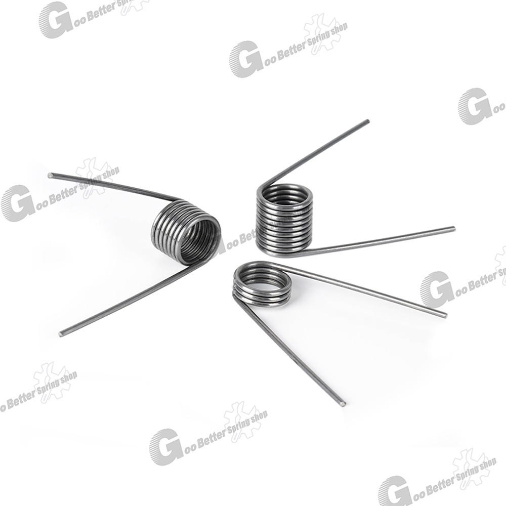 Torsion Spring 3-9 Coil (10 pcs), 1.2mm Wire dia, 6 ~ 12mm OD, Left spring Steel