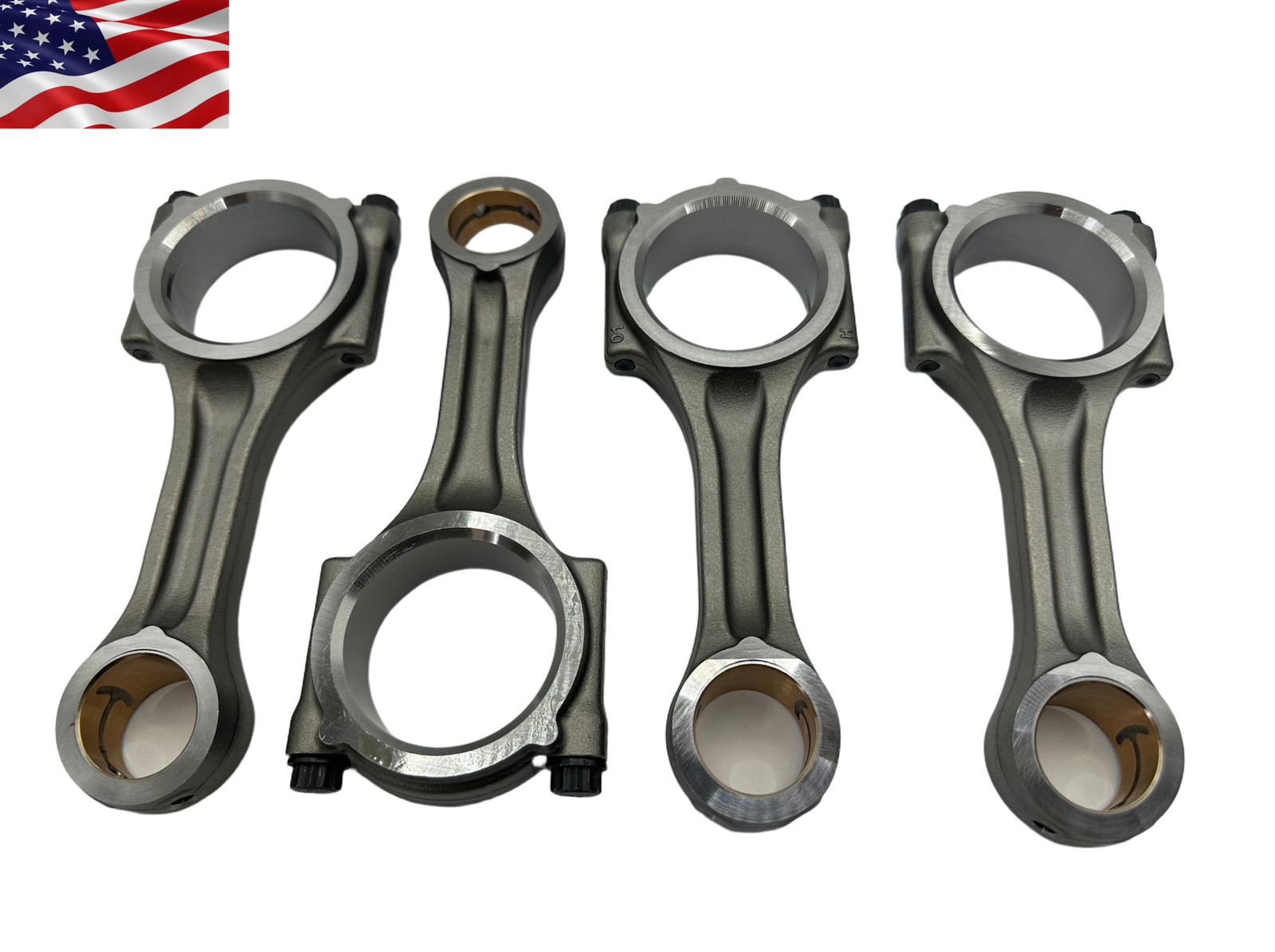 4PCS Connecting Rod 150121-00236 For Doosan D24 150121-00238 D24 Connecting Rod