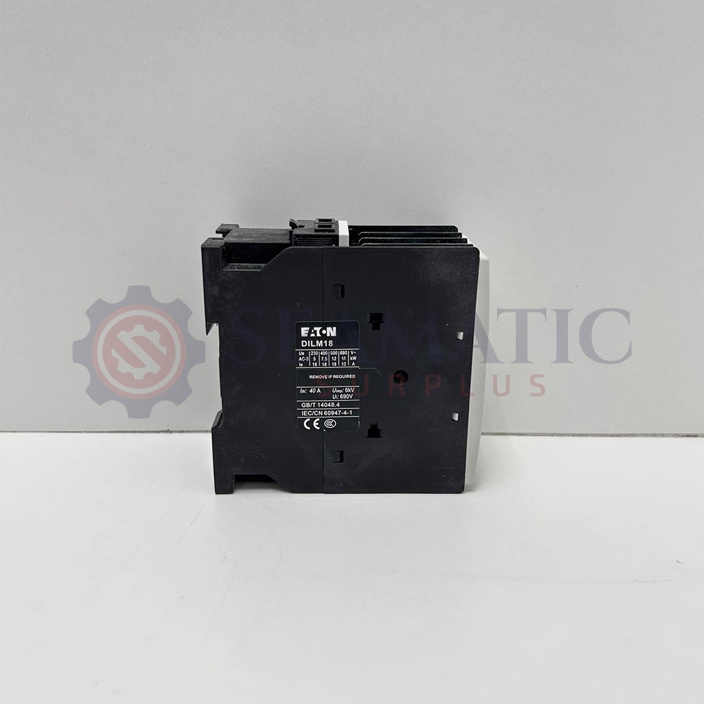 NEW EATON DILM18-10N DC CONTACTOR DC24V, V#1314