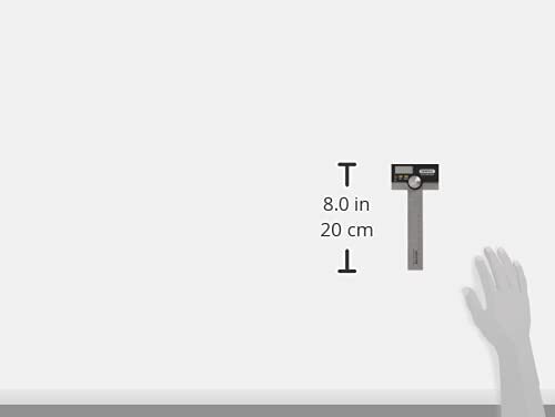 1702 6inch Stainless Steel Pivoting Arm Digital Protractor