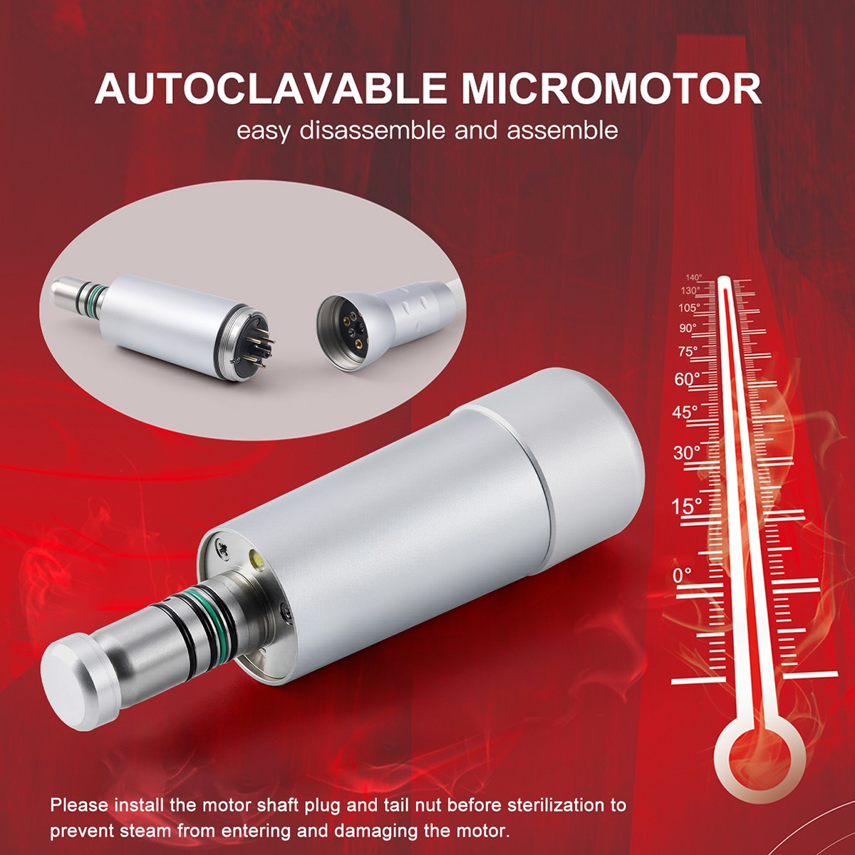 AZ Dental Electric LED Micromotor Brushless Micro Motor/ 1:1/1:5 /16:1 Handpiece