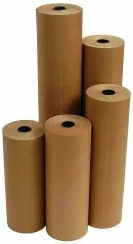 18″ 40 # 760′ Brown Kraft Paper Roll Shipping Wrapping Cushioning Void Fill